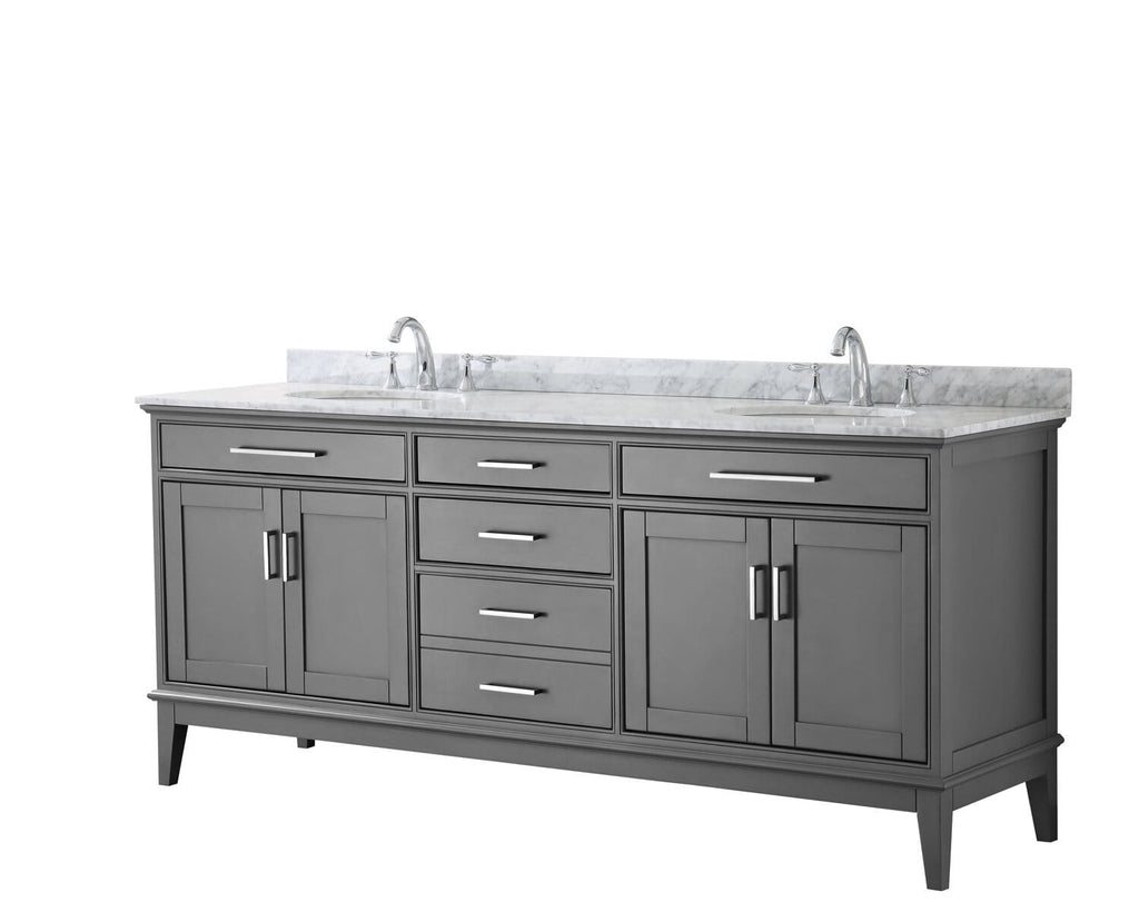 Margate 80 Double Bathroom Vanity Set Bath And Kitchens Plus