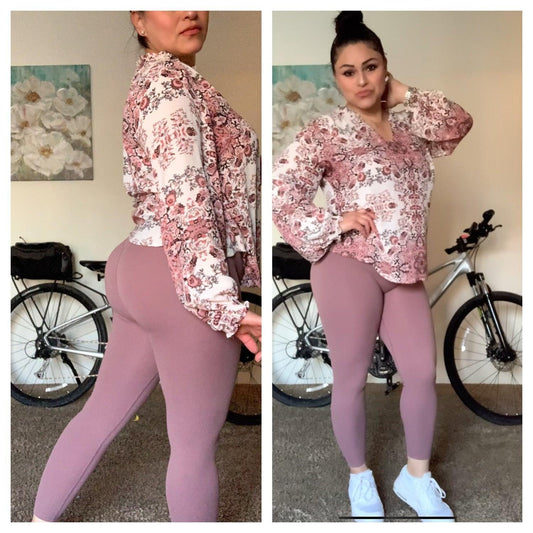 Bella Fit™ Kim - corrigerende legging - hoge taille - dubbele zakken - M