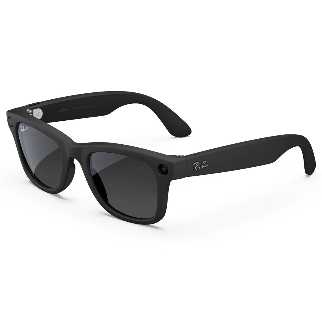 Ray-Ban Meta Wayfarer | Lentes Inteligentes con Camara, Audio y Bluetooth (Gen 2) Negro mate / Grafito degradado / Grande