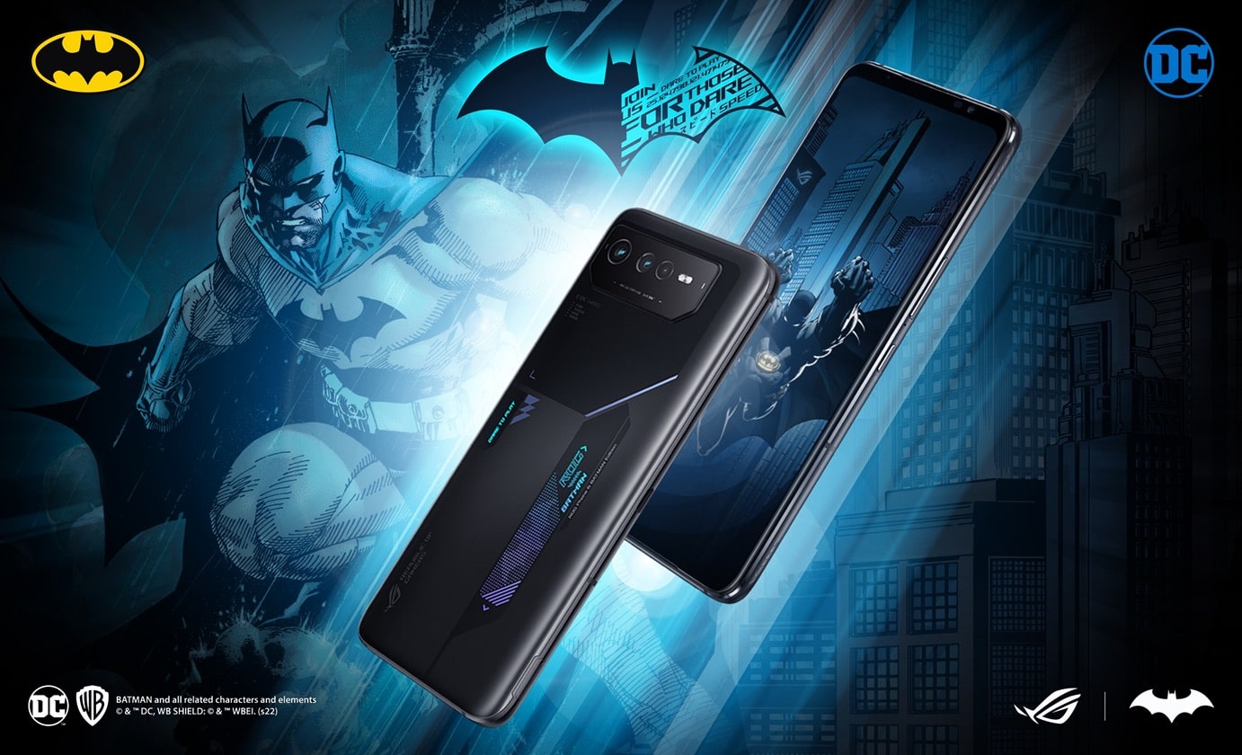 Rog Phone 6 Ultimate Batman Edition