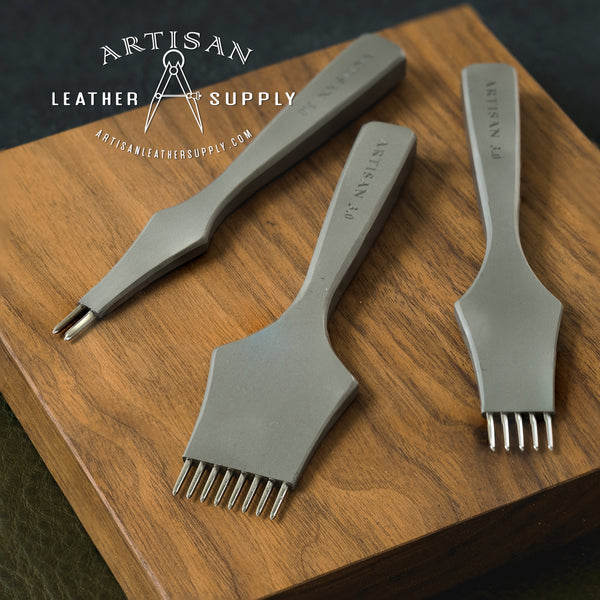 Stitching Awl - Interchangeable blade - Small – artisan leather supply