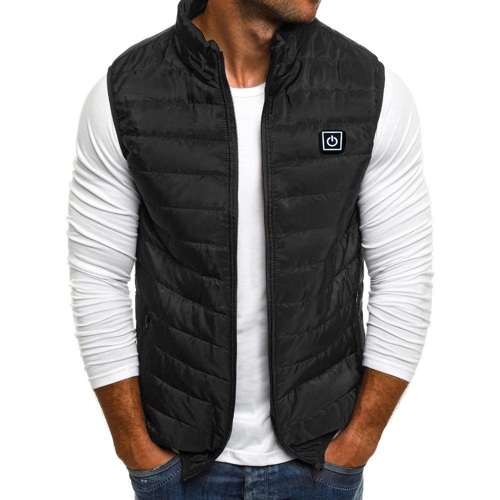 UNBON Gilet Chauffant Homme, Veste Chauffante Homme avec Batterie