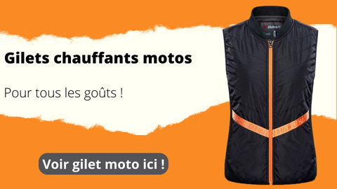 gilet chauffant moto