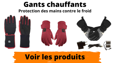 gants chauffants