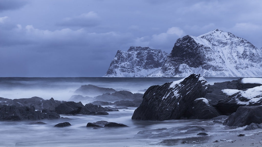 hiver en norvège