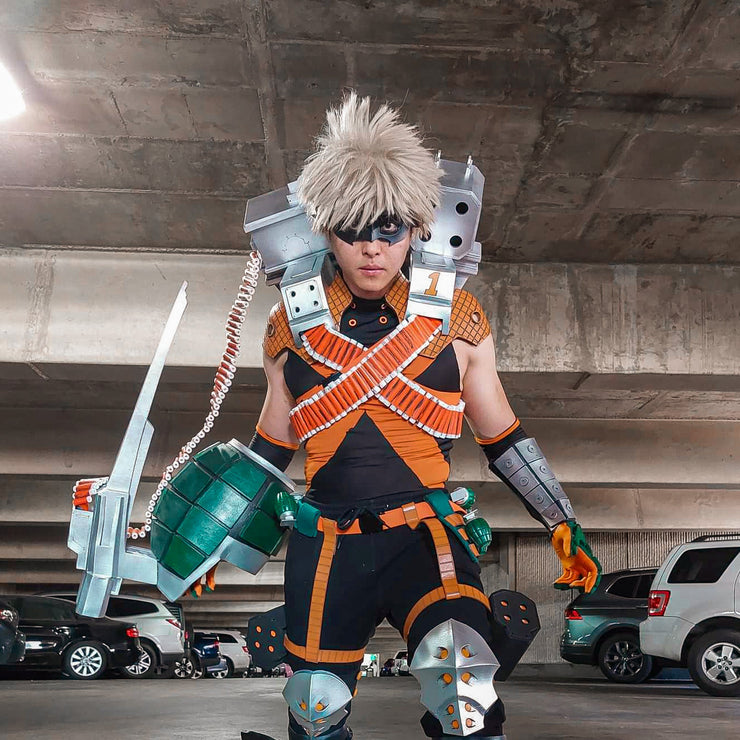 My Hero Academia | Bakugou Warmachine Cosplay Pattern| EVA Foam ...