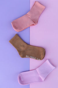 All About Eve Ankle Socks 3PK Multi