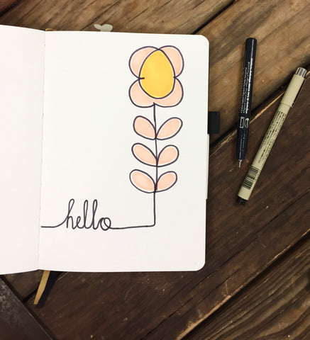 bullet journal marker