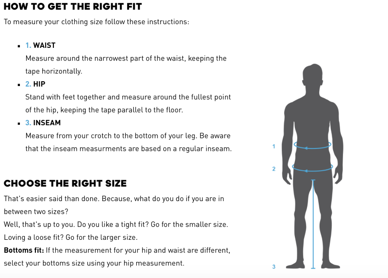 Adidas Size Chart – Sportspower Cranbourne