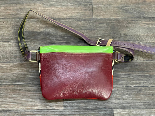 Pink Leopard Leather Bum Bag with LV – Emma Lou's Boutique