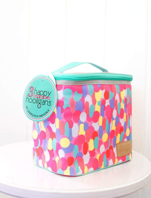 Blue Iridescent Two Compartment Lunch Box – Old Skool Boutique