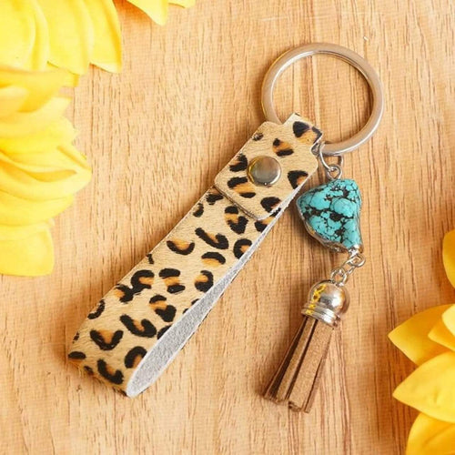 Animal Print Initial Keychains/Bag Charms – John Wind Jewelry