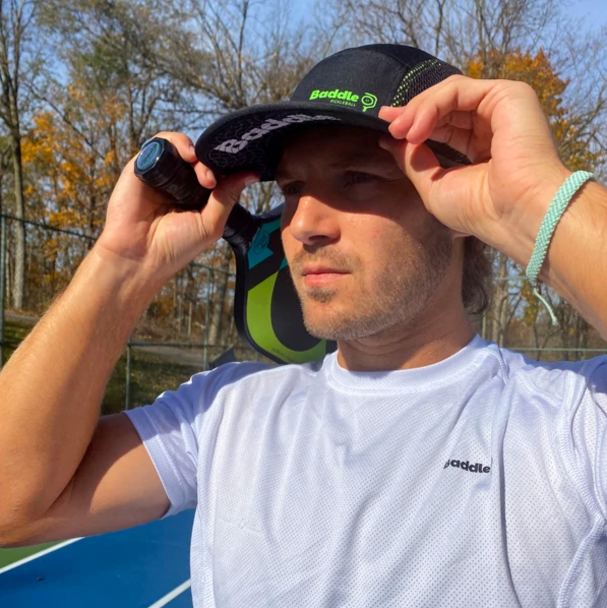 Baddle rnnr Pickleball Hats