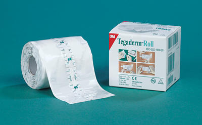 3M 16002 Tegaderm Transparent Film Roll - 2" x 11 yards, One roll