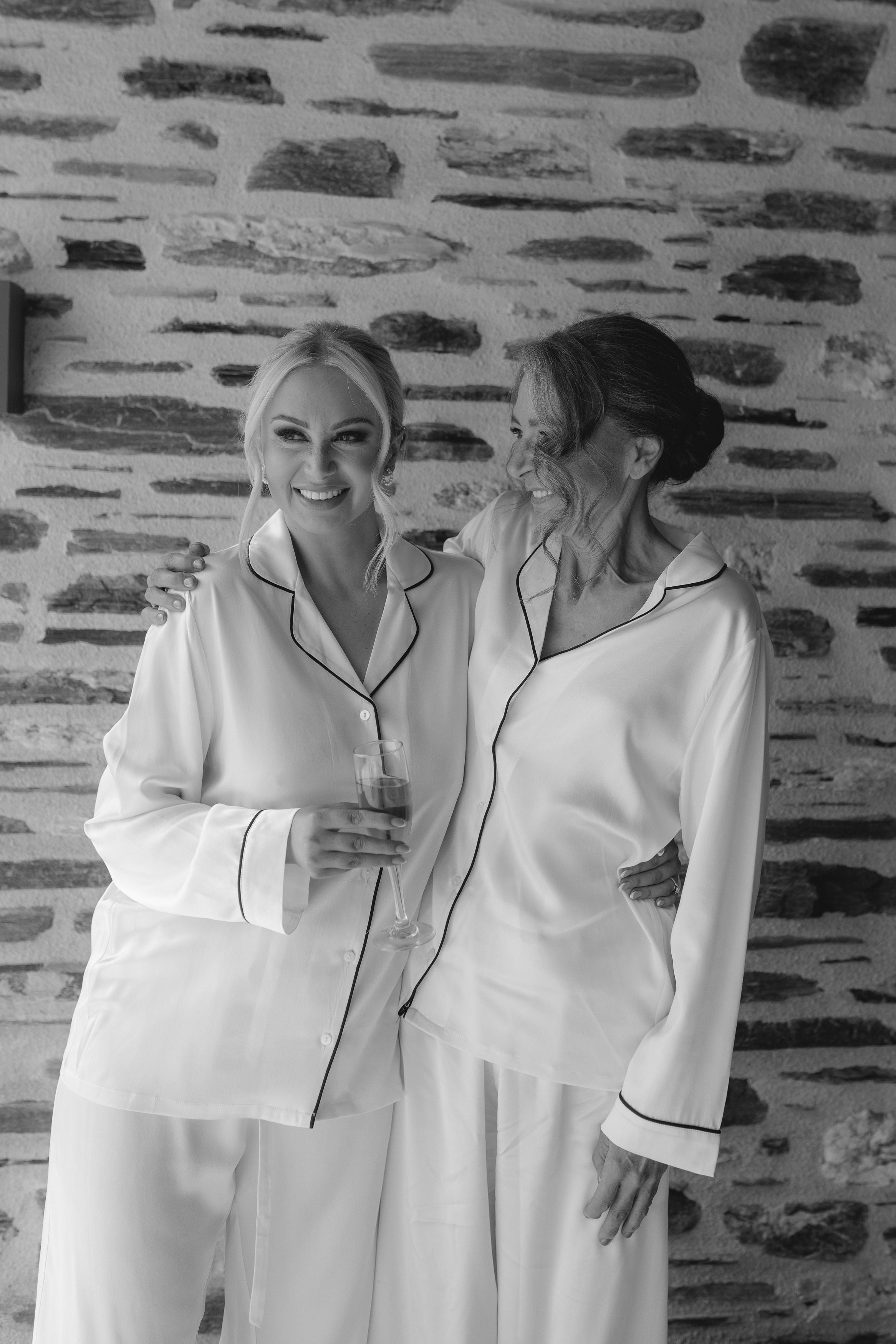 Bride and Mother of the Bride Wedding Day Robe