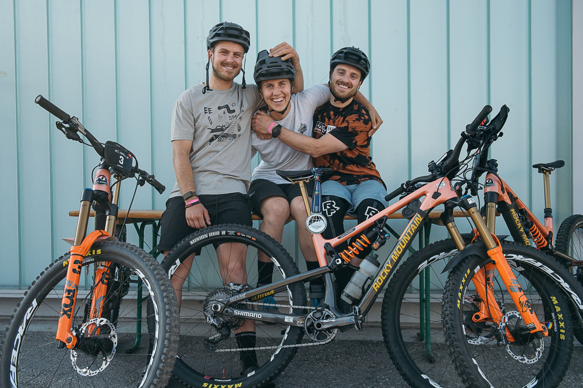 Rocky Mountain Race Face team 2021 EWS Crans Montana