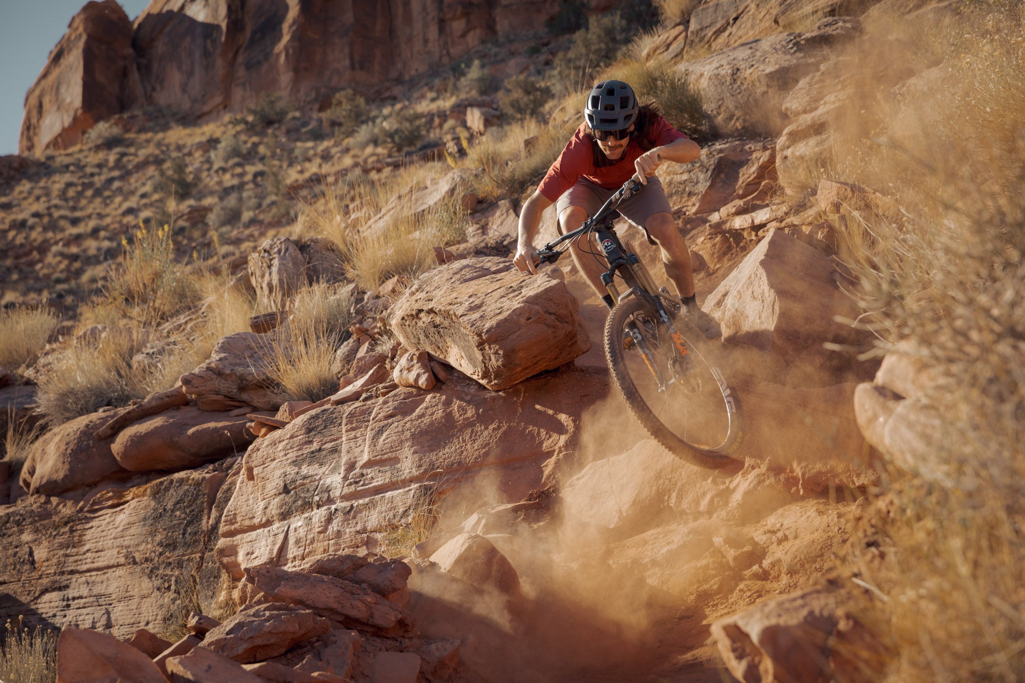 Sam Schultz rides the Element in Moab, Utah.