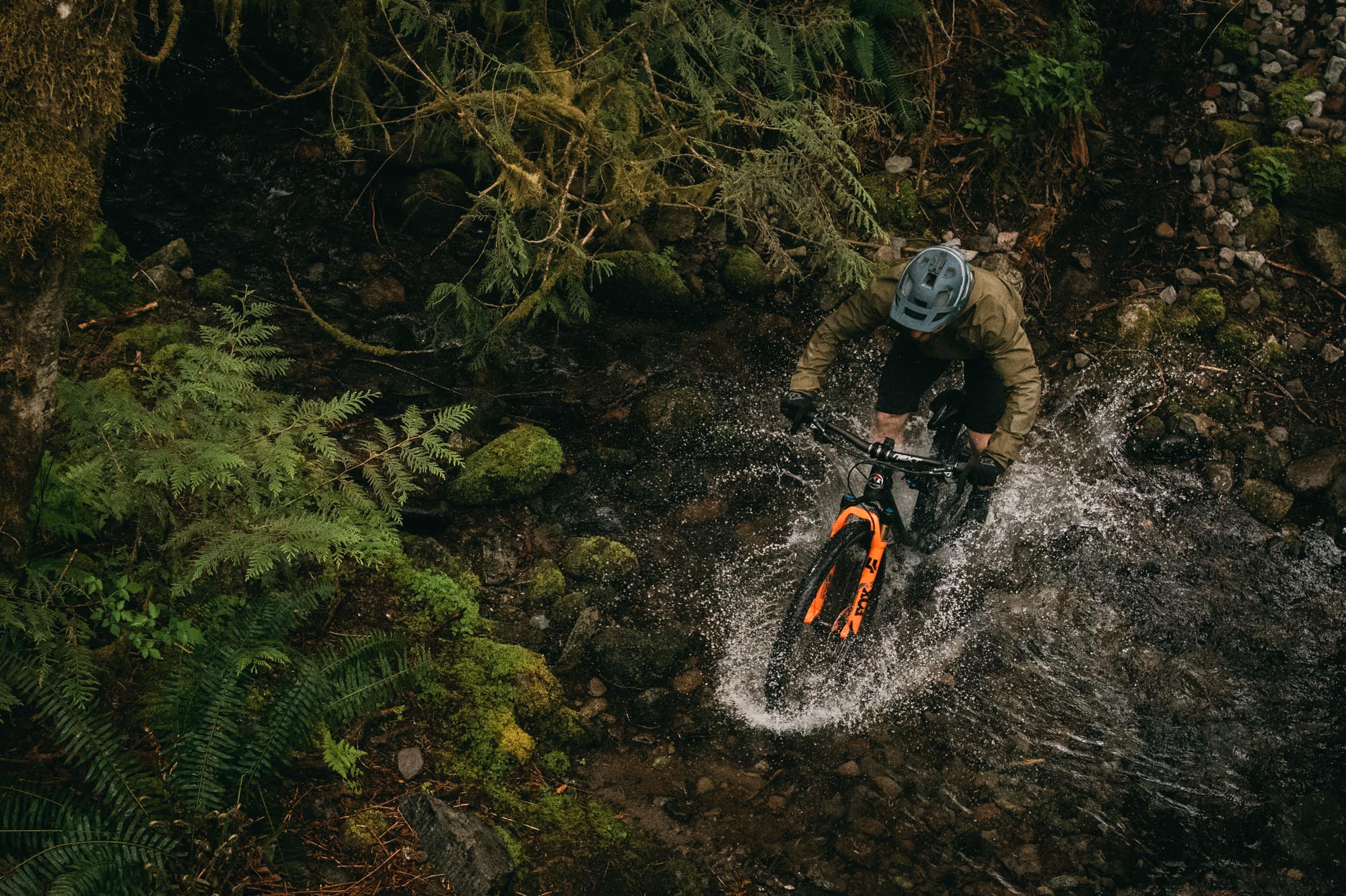 Jesse Melamed rides the Element in Squamish, Canada.