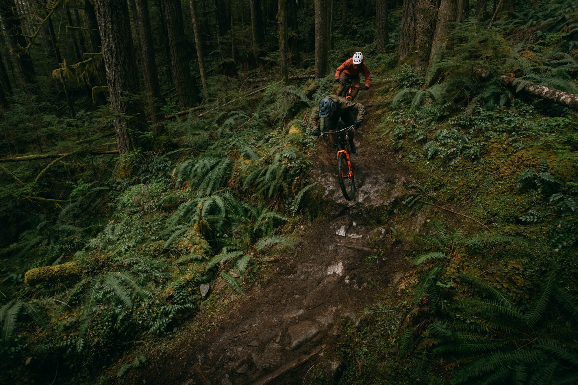 Felix Burke rides the Element in Squamish, BC.