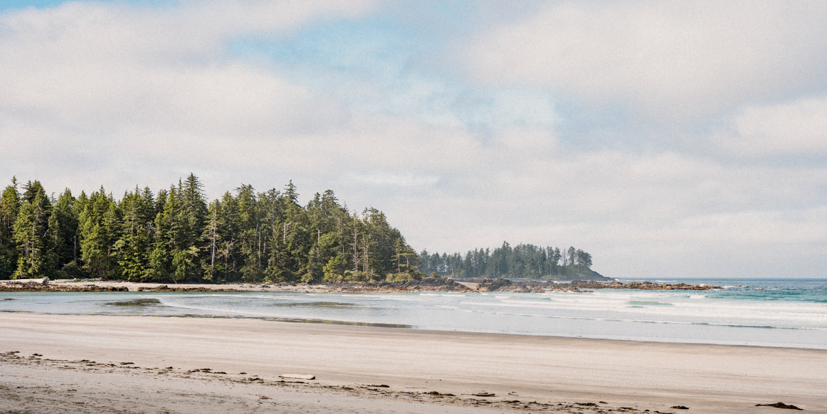 BC West Coast Beach Landscape