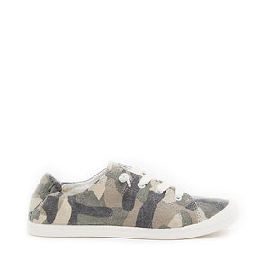 camo canvas sneakers