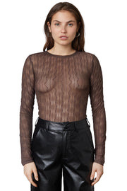 Fox Mesh Top