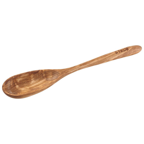 Staub Olivewood 12-inch Silicone Spoon Spatula - Bed Bath & Beyond -  14824559