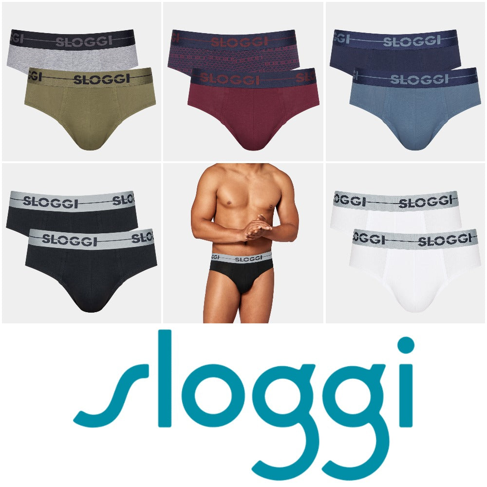 Sloggi 2Pack Go Organic Midi Briefs