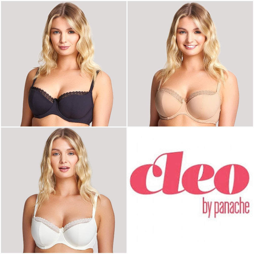 Cleo by Panache NUDE Maddie Molded Balconnet T-Shirt Bra, US 30D, UK 30D