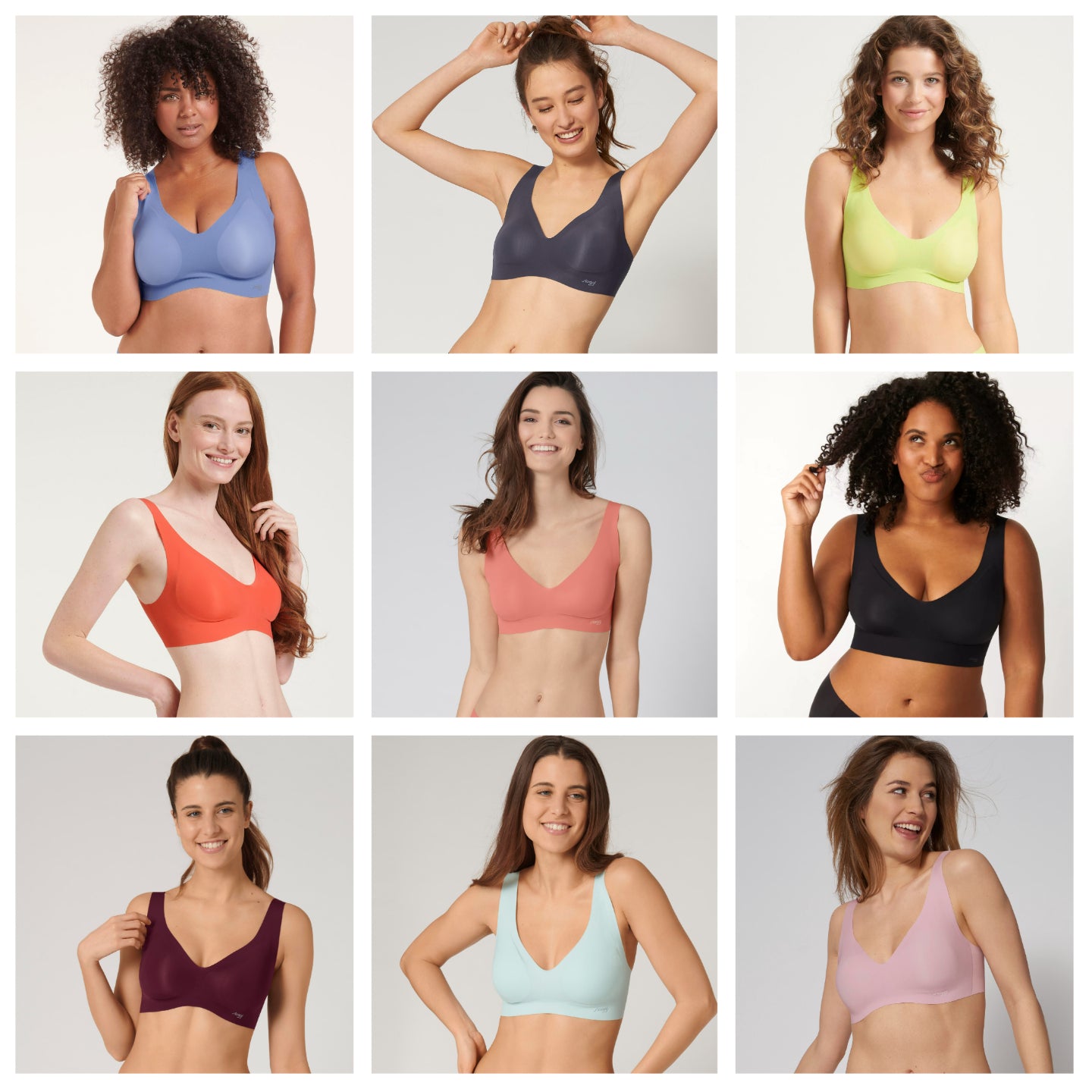 ZERO Feel 2.0 Collab Bralette - Blue – Shaws Department Stores