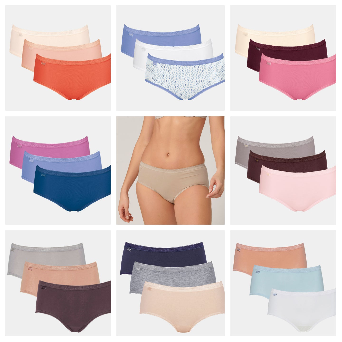 Sloggi Romance Midi Briefs