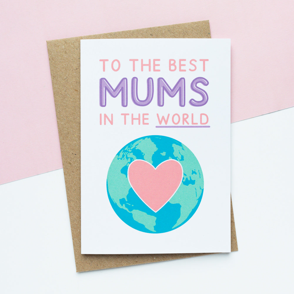 Best Mum Ever Rosette Embellished Mother's Day Card