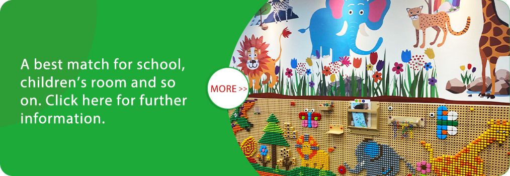 A best match for school, children’s room and so on. Click here for further information.