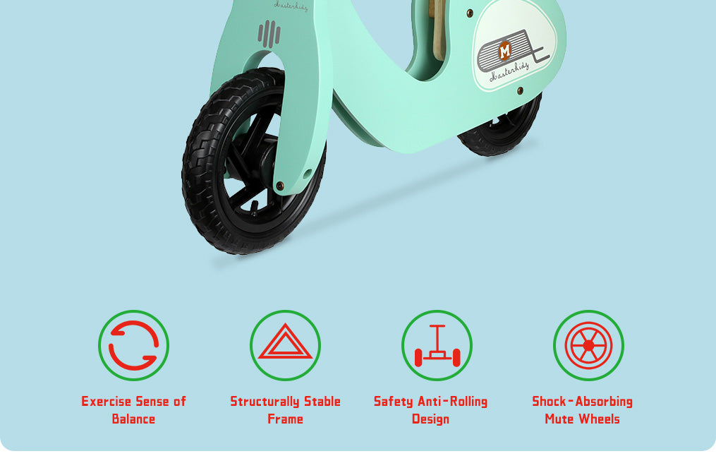 Exercise Sense of Balance Structurally Stable Frame Safety Anti-Rolling Design Shock-Absorbing Mute Wheels