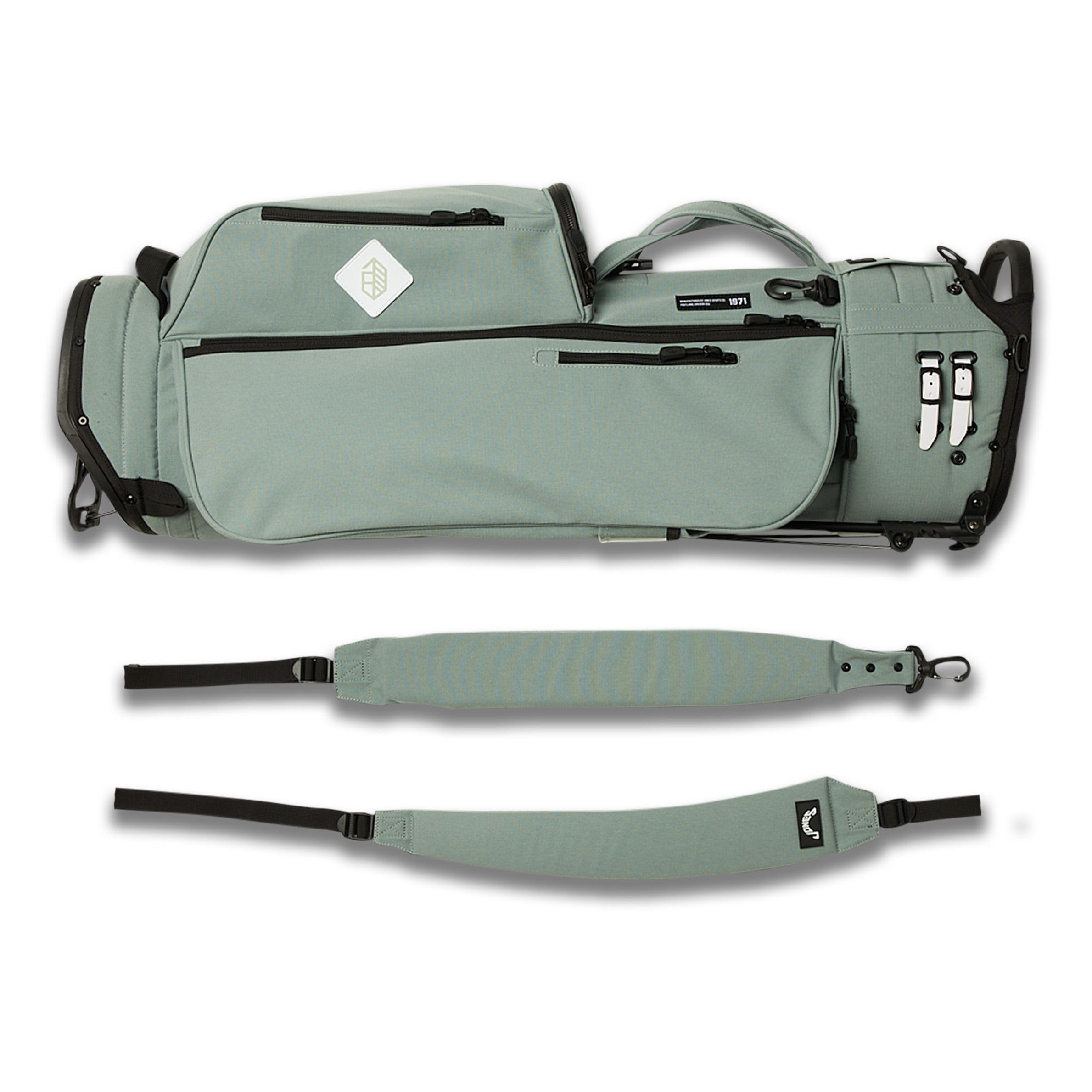 Jones Trouper R Stand Bag - Clay Green – Fescue And Dunes