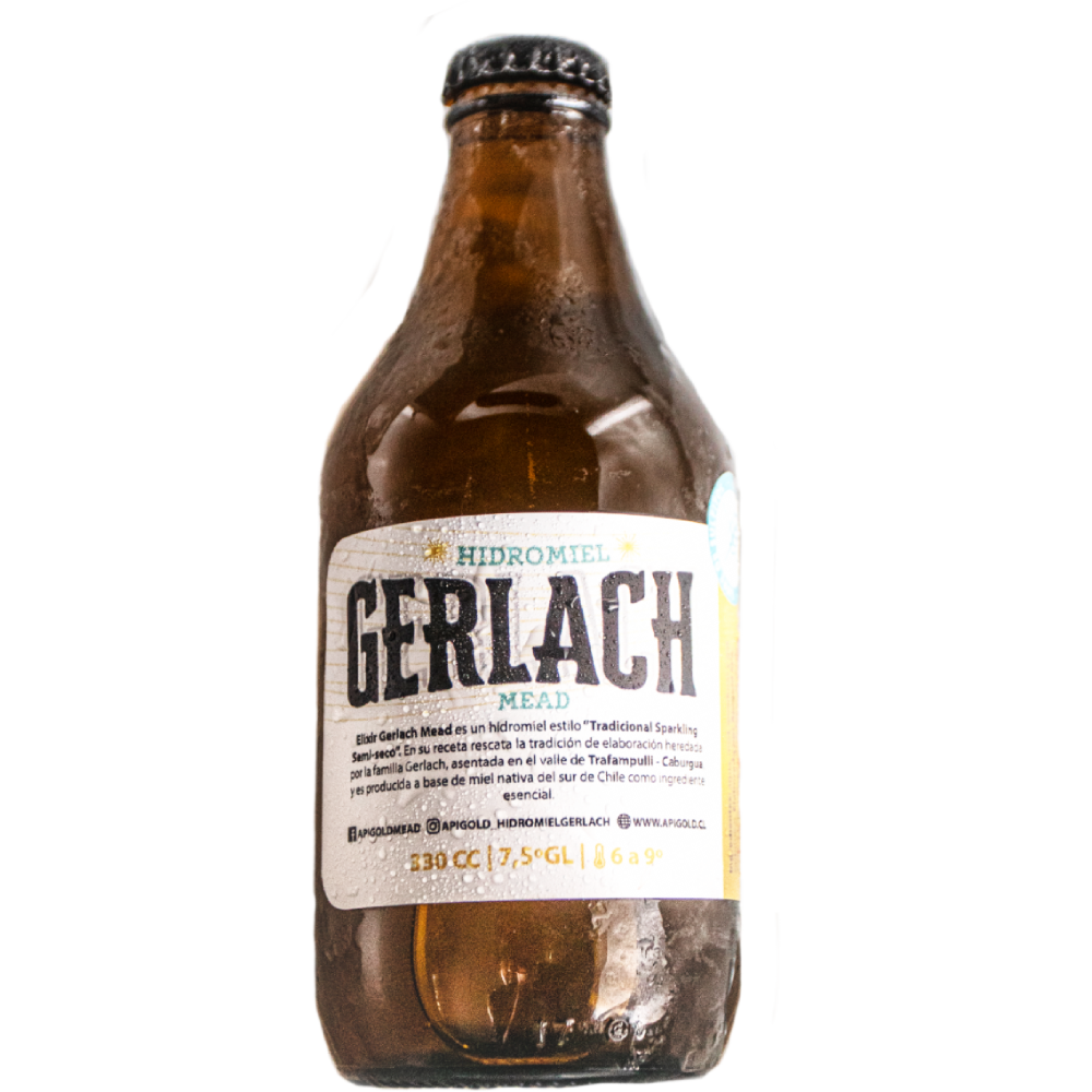 Hidromiel Apigold Gerlach ° . 330cc – Cervezas Del Sur