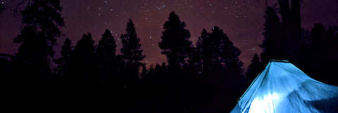 Camping under the stars on the Arizona Trail