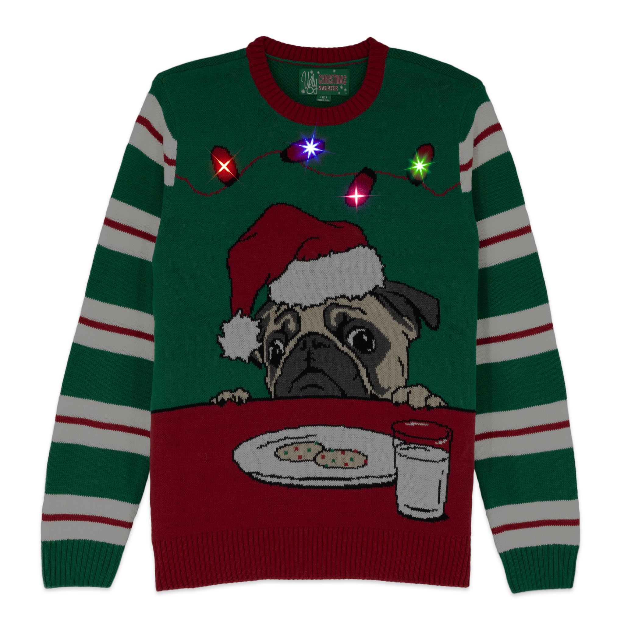 christmas pug sweatshirt