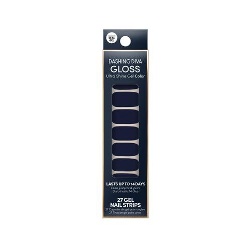 Makeup Nails Nail Strips Gloss Gel Strips Midnight Blue