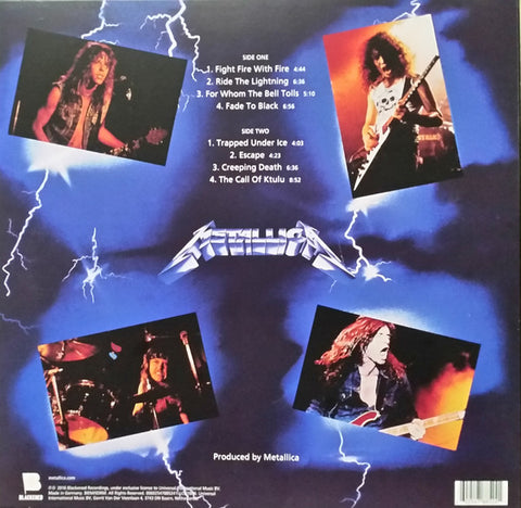 Metallica - Ride The Lightning (Vinyl) – Classified Records