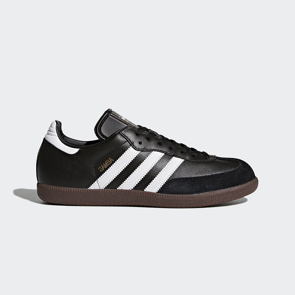 adidas Samba Leather Indoor Shoes Classic - Black/White