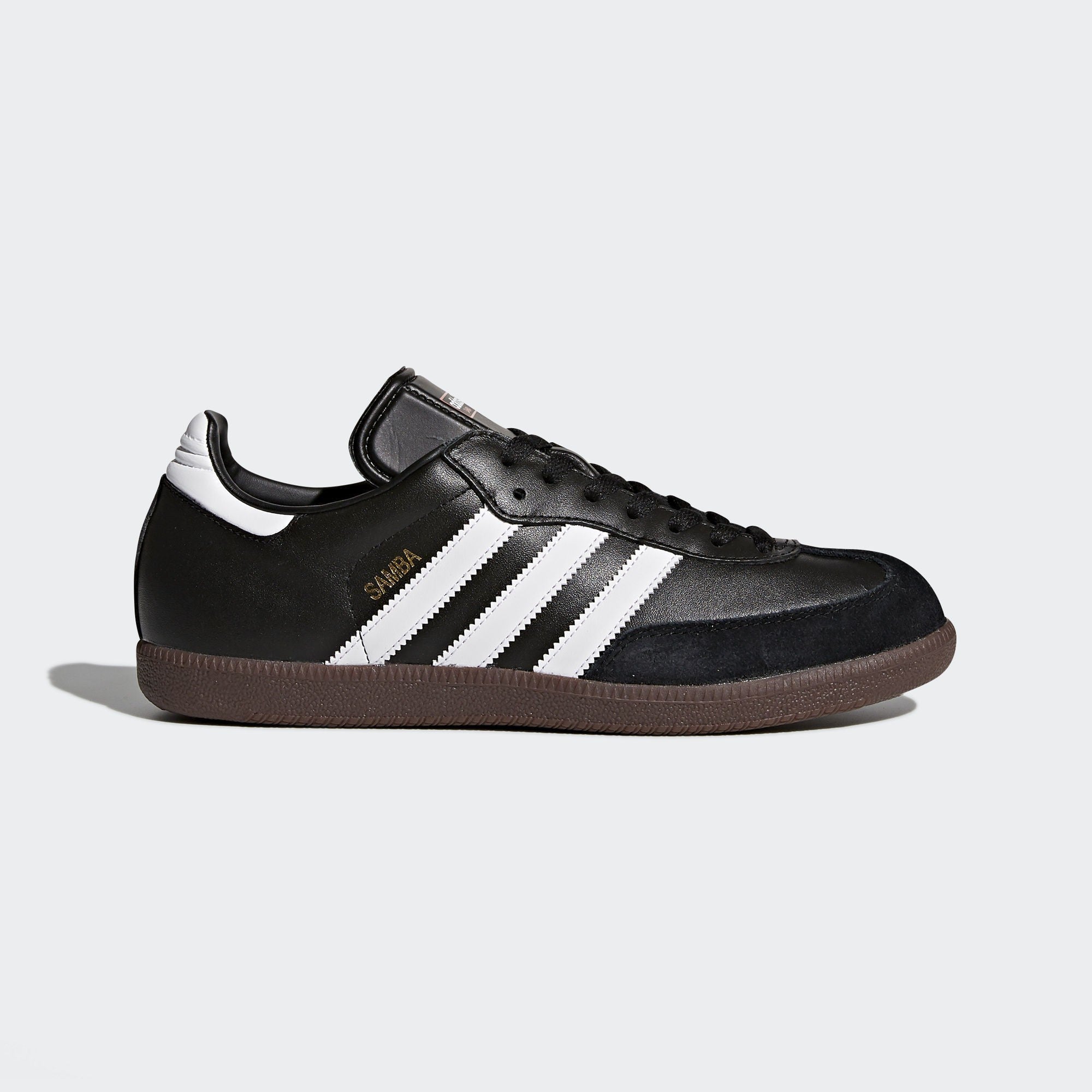 adidas Samba Leather Indoor Shoes Classic - Black/White