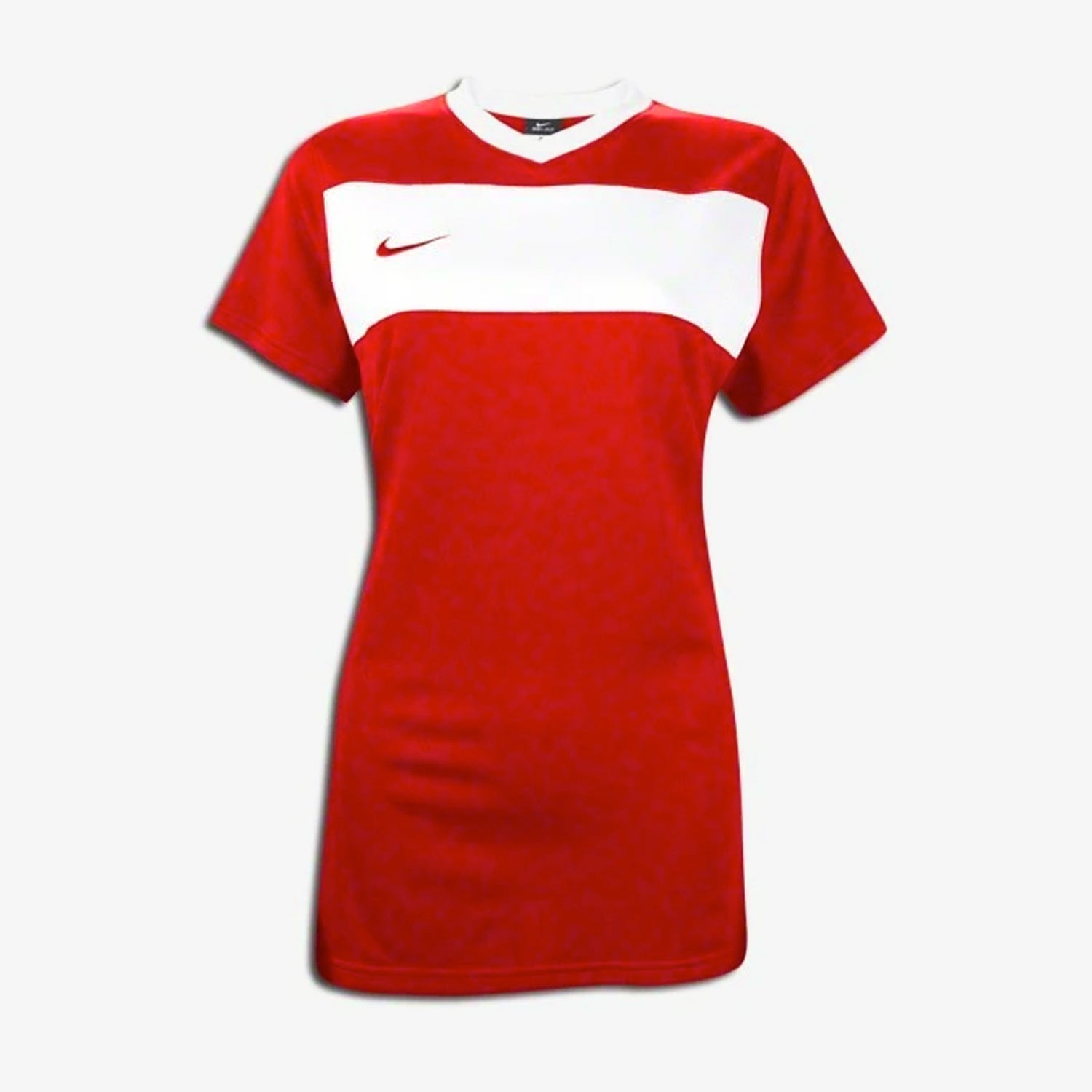 red and white nike dress