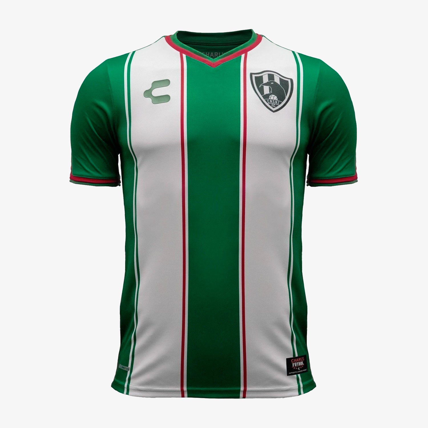 Mens . Cuervos 18/19 Away Soccer Jersey - Green/White/Red