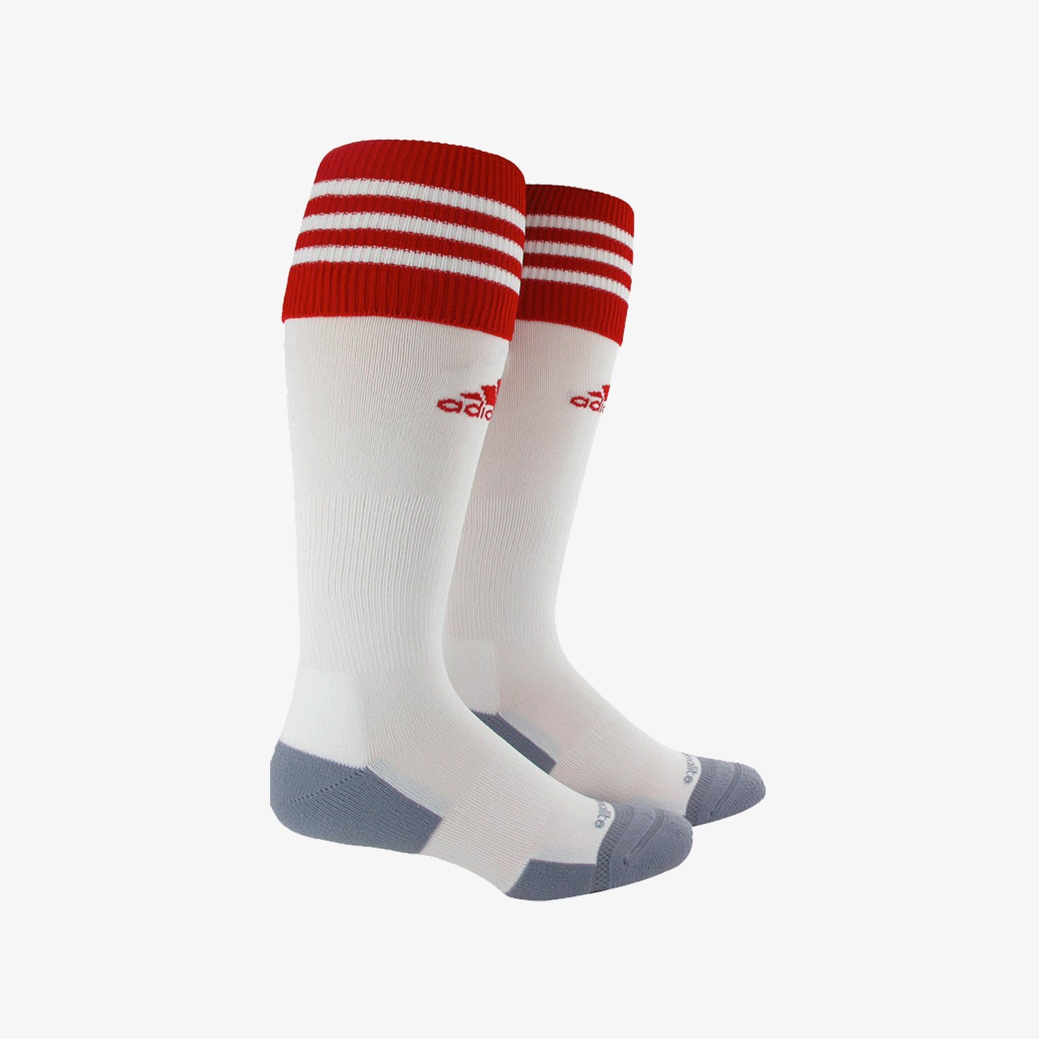 Copa Zone Cushion 2.0 Soccer Sock X-Small - White/Red