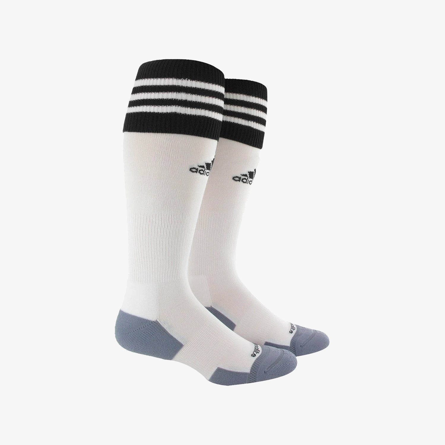 Copa Zone Cushion 2.0 Soccer Socks Small - White/Black