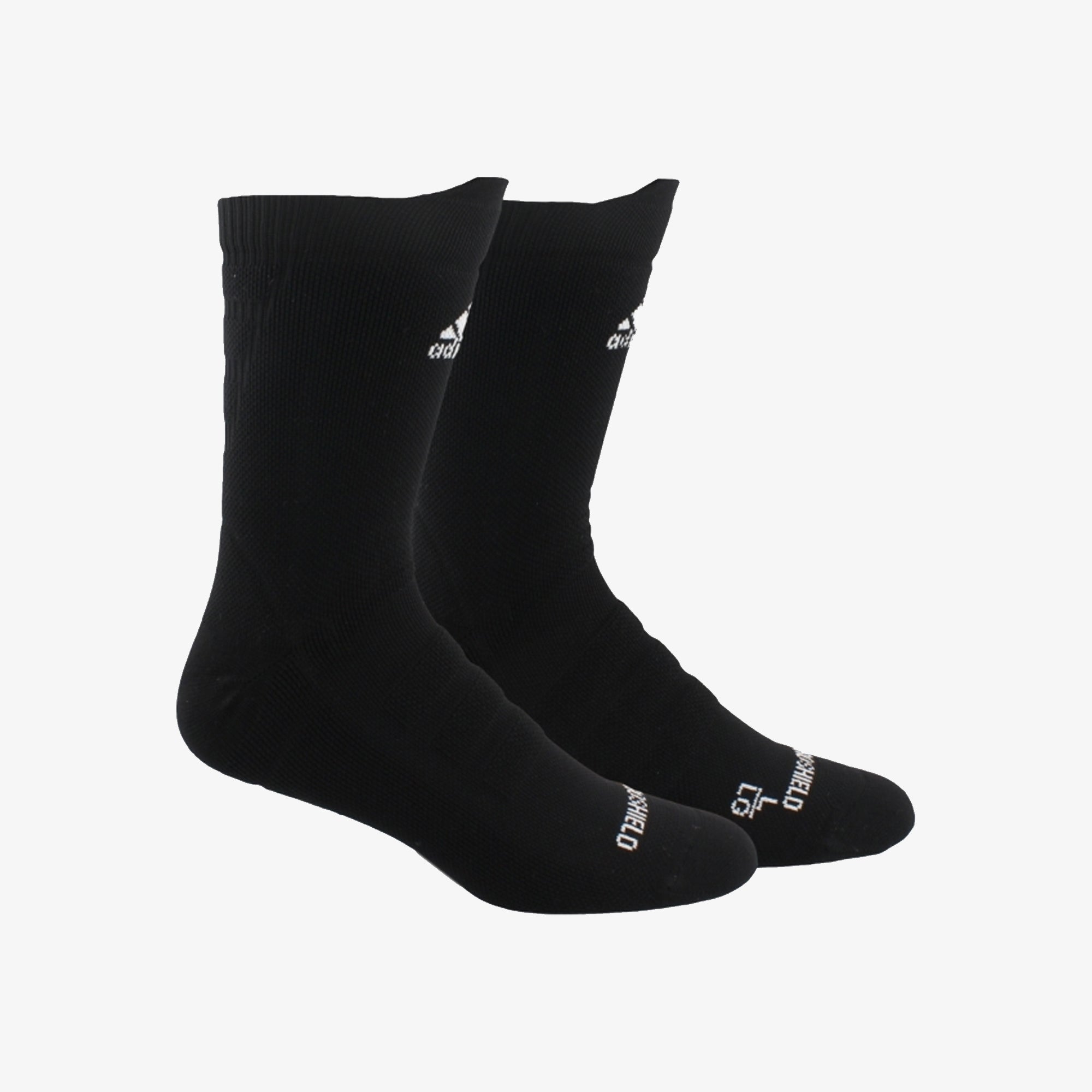 Alpha Skin Trax Cushioned Crew Socks - Black