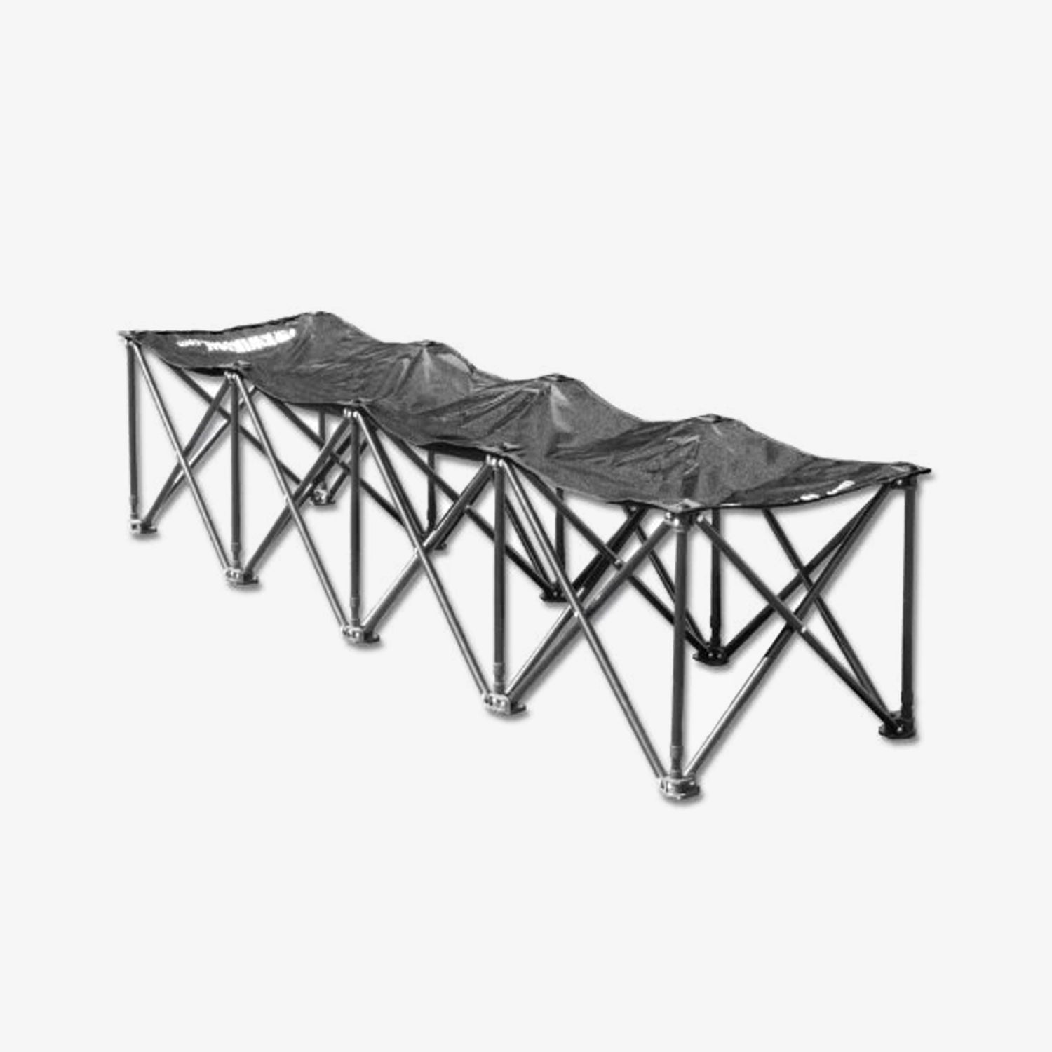 4 Seat Kwik Bench - Black