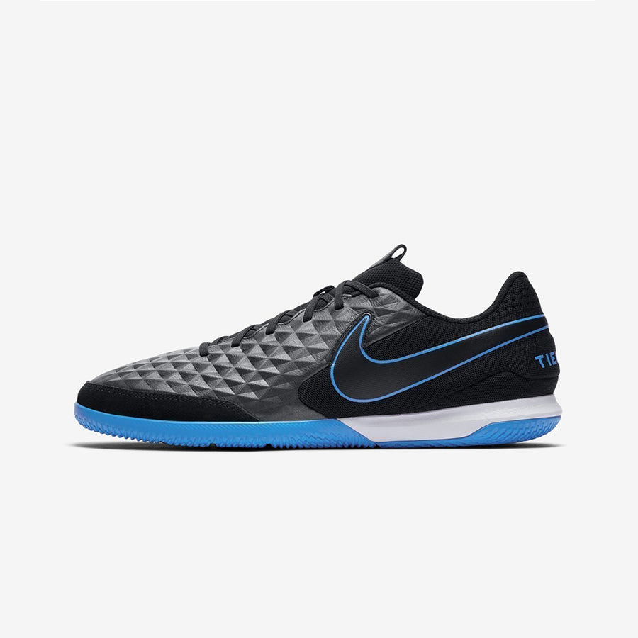 nike indoor soccer shoes blue