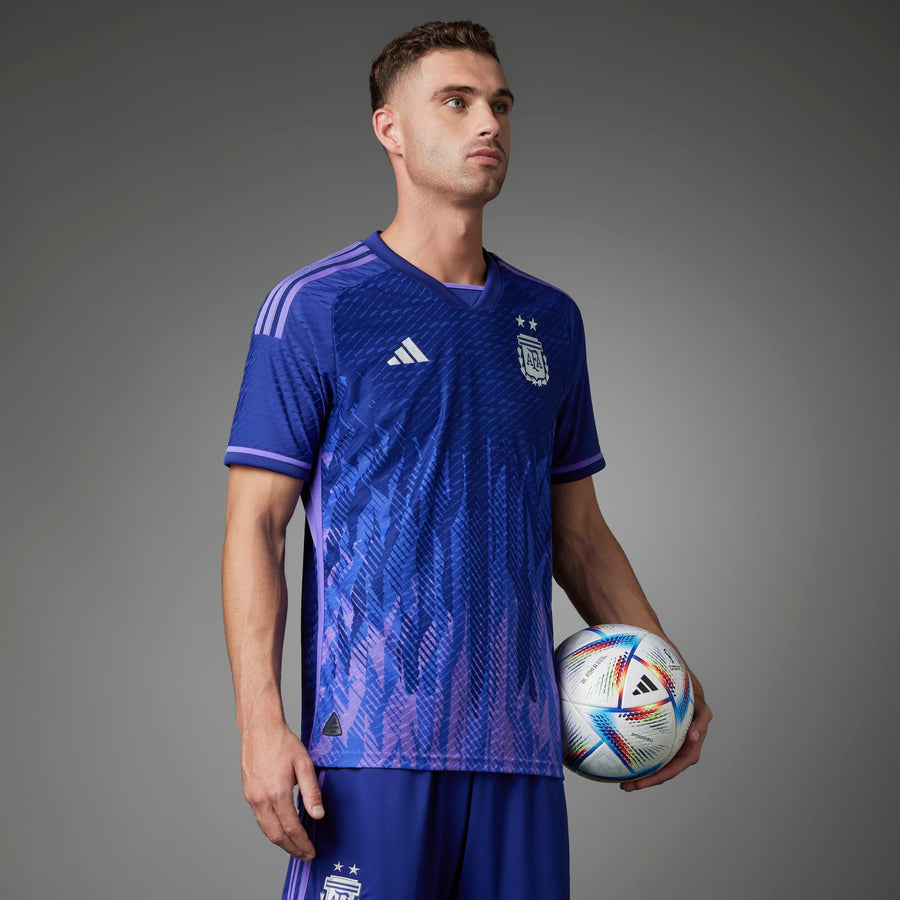 Adidas Men's Argentina Authentic Home Jersey 2022 - 3 Stars M